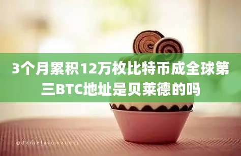 3个月累积12万枚比特币成全球第三BTC地址是贝莱德的吗