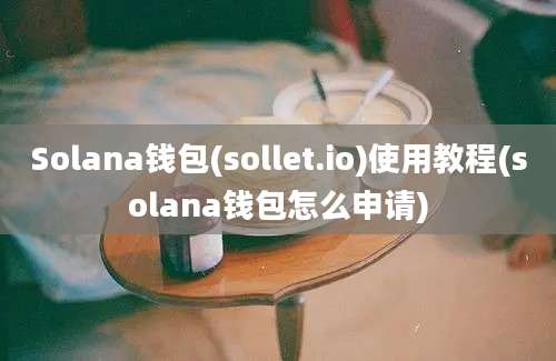 Solana钱包(sollet.io)使用教程(solana钱包怎么申请)