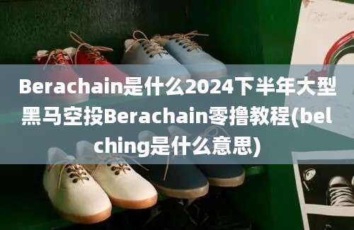 Berachain是什么2024下半年大型黑马空投Berachain零撸教程(belching是什么意思)