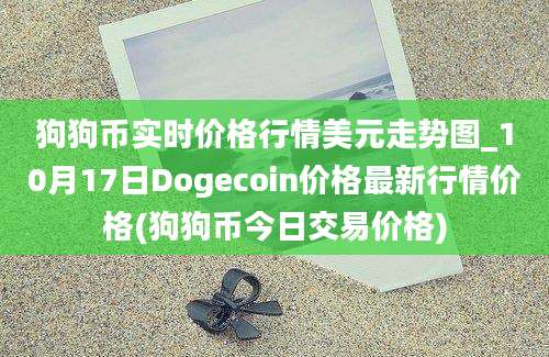 狗狗币实时价格行情美元走势图_10月17日Dogecoin价格最新行情价格(狗狗币今日交易价格)