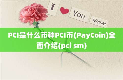 PCI是什么币种PCI币(PayCoin)全面介绍(pci sm)