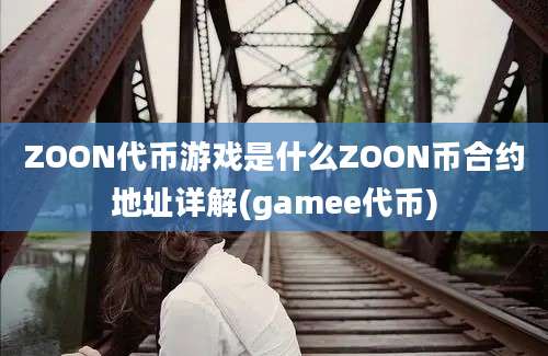 ZOON代币游戏是什么ZOON币合约地址详解(gamee代币)