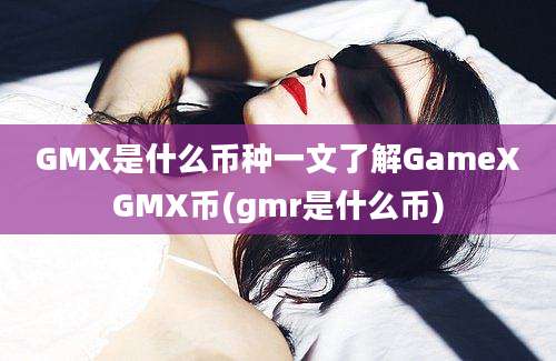 GMX是什么币种一文了解GameXGMX币(gmr是什么币)