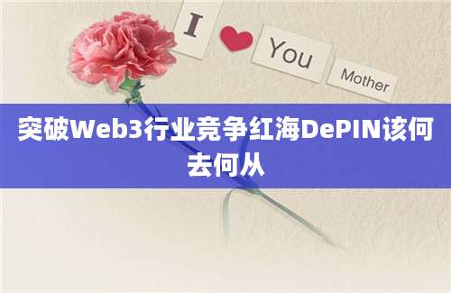 突破Web3行业竞争红海DePIN该何去何从