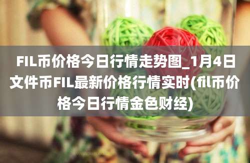 FIL币价格今日行情走势图_1月4日文件币FIL最新价格行情实时(fil币价格今日行情金色财经)