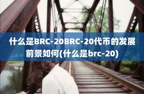 什么是BRC-20BRC-20代币的发展前景如何(什么是brc-20)