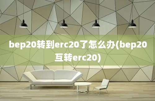 bep20转到erc20了怎么办(bep20互转erc20)