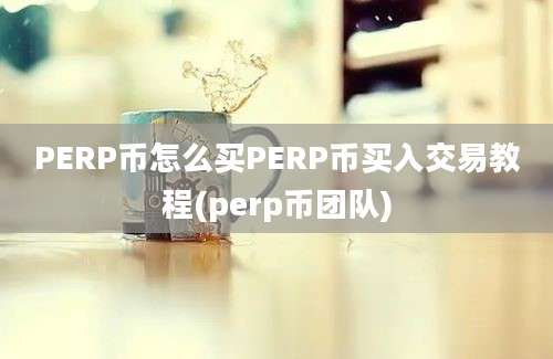 PERP币怎么买PERP币买入交易教程(perp币团队)