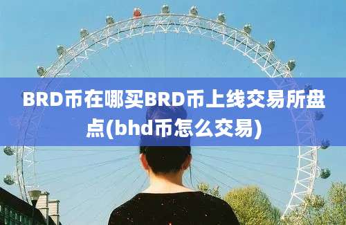 BRD币在哪买BRD币上线交易所盘点(bhd币怎么交易)