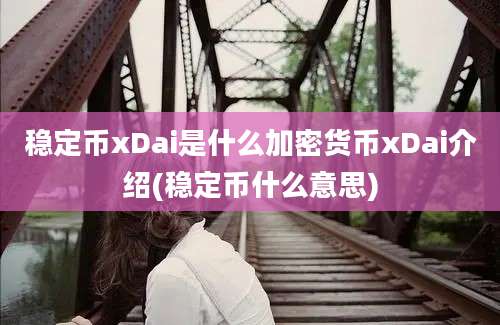 稳定币xDai是什么加密货币xDai介绍(稳定币什么意思)