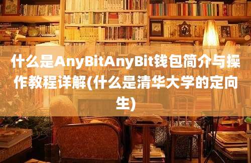 什么是AnyBitAnyBit钱包简介与操作教程详解(什么是清华大学的定向生)