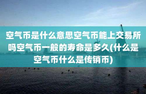 空气币是什么意思空气币能上交易所吗空气币一般的寿命是多久(什么是空气币什么是传销币)