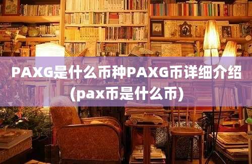 PAXG是什么币种PAXG币详细介绍(pax币是什么币)