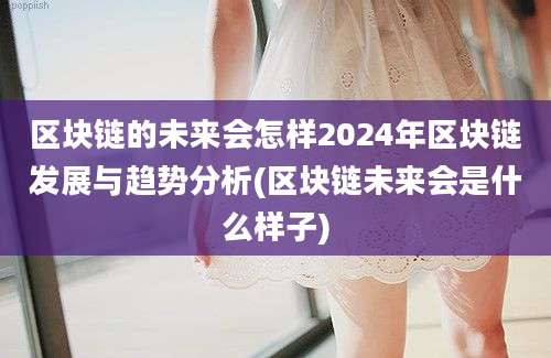 区块链的未来会怎样2024年区块链发展与趋势分析(区块链未来会是什么样子)