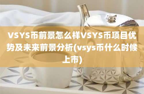 VSYS币前景怎么样VSYS币项目优势及未来前景分析(vsys币什么时候上市)