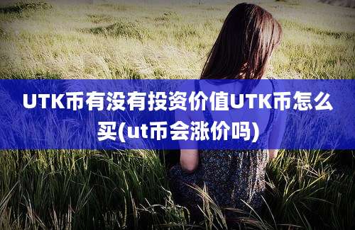 UTK币有没有投资价值UTK币怎么买(ut币会涨价吗)