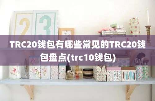 TRC20钱包有哪些常见的TRC20钱包盘点(trc10钱包)