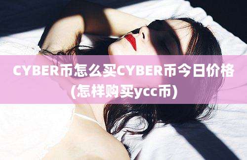 CYBER币怎么买CYBER币今日价格(怎样购买ycc币)