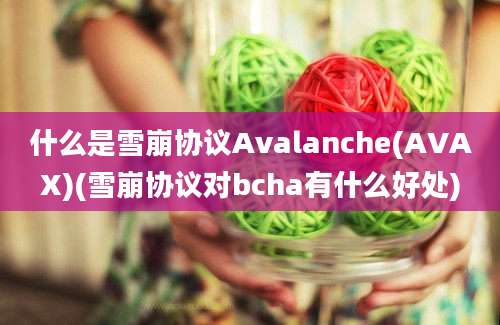 什么是雪崩协议Avalanche(AVAX)(雪崩协议对bcha有什么好处)