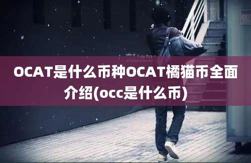 OCAT是什么币种OCAT橘猫币全面介绍(occ是什么币)