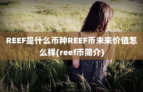 REEF是什么币种REEF币未来价值怎么样(reef币简介)