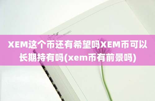 XEM这个币还有希望吗XEM币可以长期持有吗(xem币有前景吗)