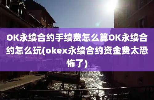 OK永续合约手续费怎么算OK永续合约怎么玩(okex永续合约资金费太恐怖了)