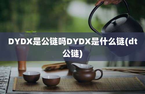 DYDX是公链吗DYDX是什么链(dt公链)