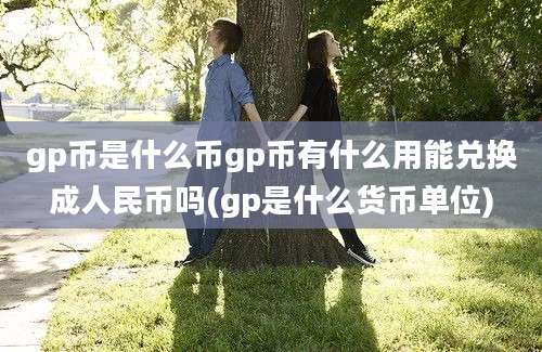 gp币是什么币gp币有什么用能兑换成人民币吗(gp是什么货币单位)