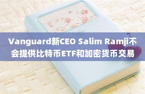 Vanguard新CEO Salim Ramji不会提供比特币ETF和加密货币交易