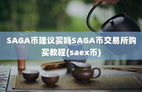 SAGA币建议买吗SAGA币交易所购买教程(saex币)