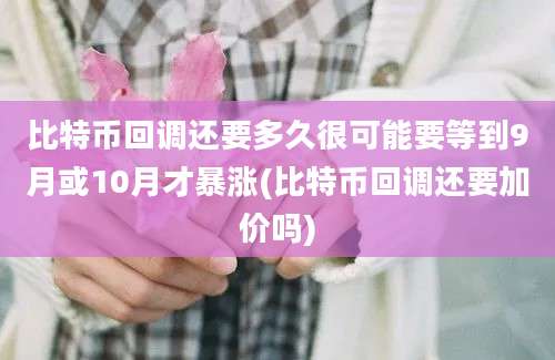 比特币回调还要多久很可能要等到9月或10月才暴涨(比特币回调还要加价吗)