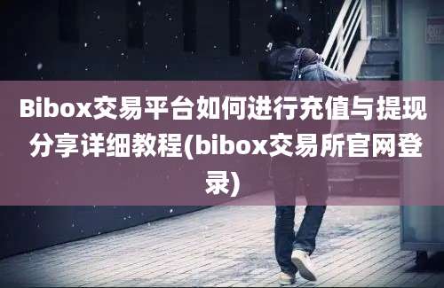 Bibox交易平台如何进行充值与提现 分享详细教程(bibox交易所官网登录)