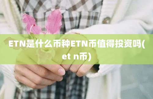 ETN是什么币种ETN币值得投资吗(et n币)