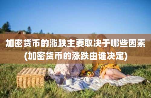 加密货币的涨跌主要取决于哪些因素(加密货币的涨跌由谁决定)