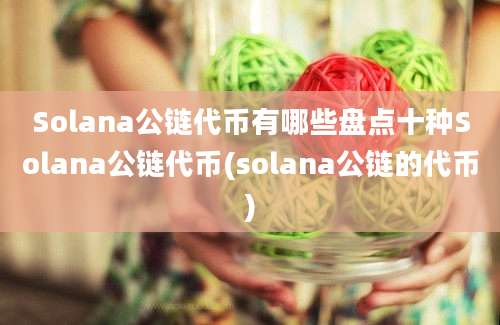 Solana公链代币有哪些盘点十种Solana公链代币(solana公链的代币)