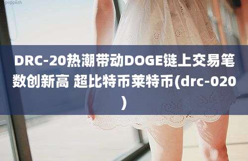 DRC-20热潮带动DOGE链上交易笔数创新高 超比特币莱特币(drc-020)