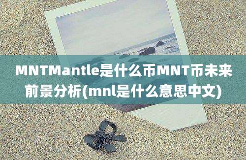 MNTMantle是什么币MNT币未来前景分析(mnl是什么意思中文)