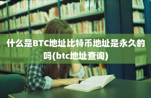 什么是BTC地址比特币地址是永久的吗(btc地址查询)