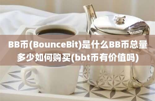 BB币(BounceBit)是什么BB币总量多少如何购买(bbt币有价值吗)