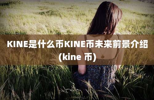 KINE是什么币KINE币未来前景介绍(kine 币)