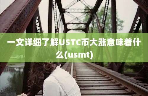 一文详细了解USTC币大涨意味着什么(usmt)