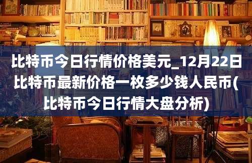 比特币今日行情价格美元_12月22日比特币最新价格一枚多少钱人民币(比特币今日行情大盘分析)