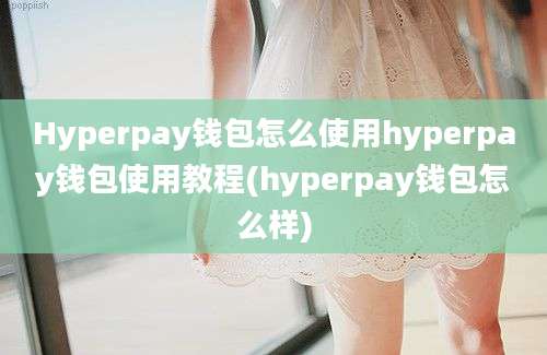 Hyperpay钱包怎么使用hyperpay钱包使用教程(hyperpay钱包怎么样)