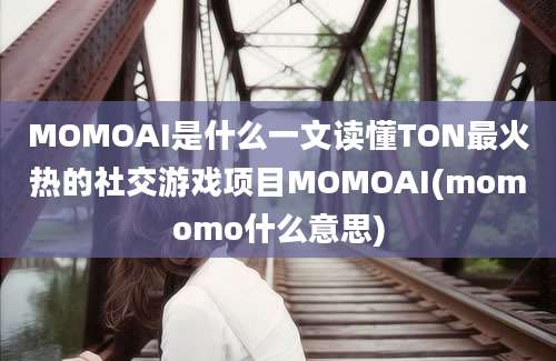 MOMOAI是什么一文读懂TON最火热的社交游戏项目MOMOAI(momomo什么意思)