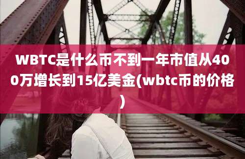 WBTC是什么币不到一年市值从400万增长到15亿美金(wbtc币的价格)