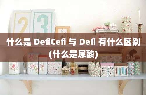 什么是 DefiCefi 与 Defi 有什么区别(什么是尿酸)