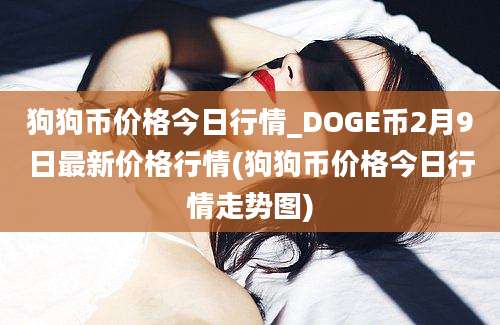 狗狗币价格今日行情_DOGE币2月9日最新价格行情(狗狗币价格今日行情走势图)