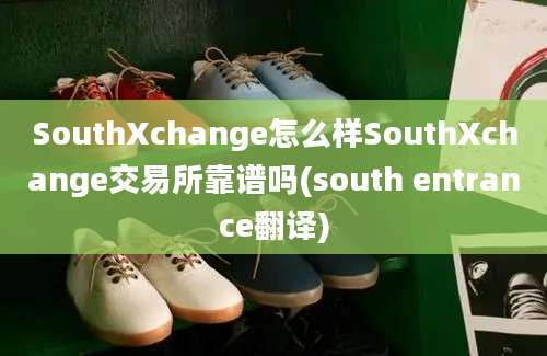 SouthXchange怎么样SouthXchange交易所靠谱吗(south entrance翻译)