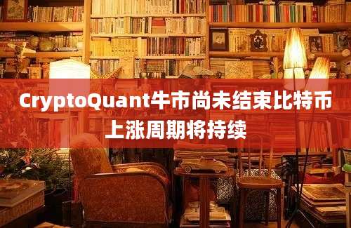 CryptoQuant牛市尚未结束比特币上涨周期将持续